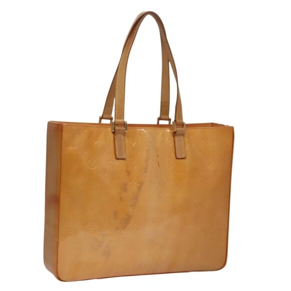 LOUIS VUITTON Monogram Vernis Columbus Bag Marshmallow Pink - Picture 1 of 14
